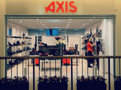 Магазин обуви «AXIS» в ТРЦ «GALILEO»