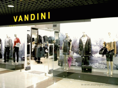 Магазин кожаной одежды «Vandini» в ТЦ «Новая Европа»