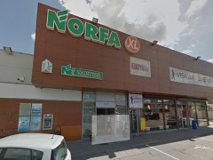 Супермаркет «Norfa XL» на  Molėtų pl.