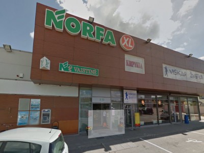 Супермаркет «Norfa XL» на  Molėtų pl.
